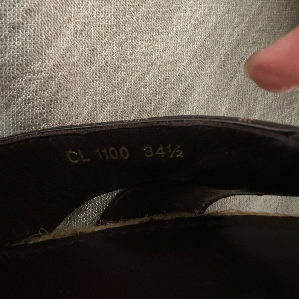 Louis Vuitton Majorca Wedge Sandals – Size 34.5 – Monogram Canvas Espadrille - Picture 2 of 8